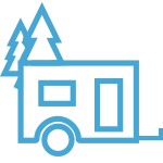 Campingplätze und Wohnwagenstellplätze