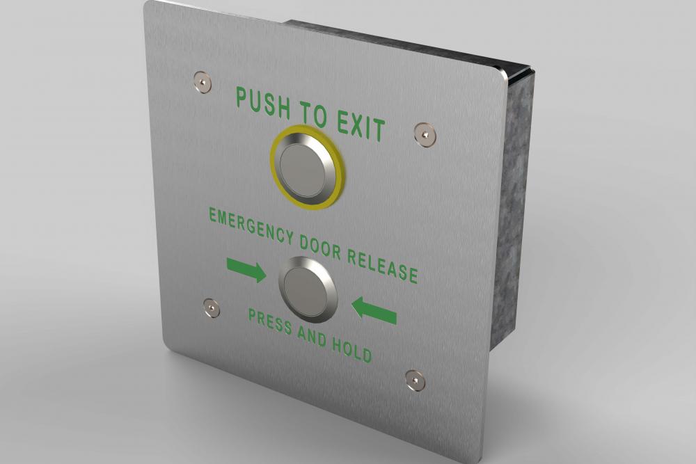 Green Emergency Door Exit Button Switch - China door release
