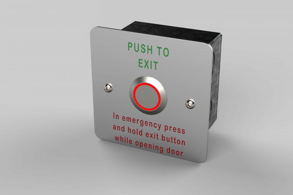 Green Emergency Door Exit Button Switch - China door release