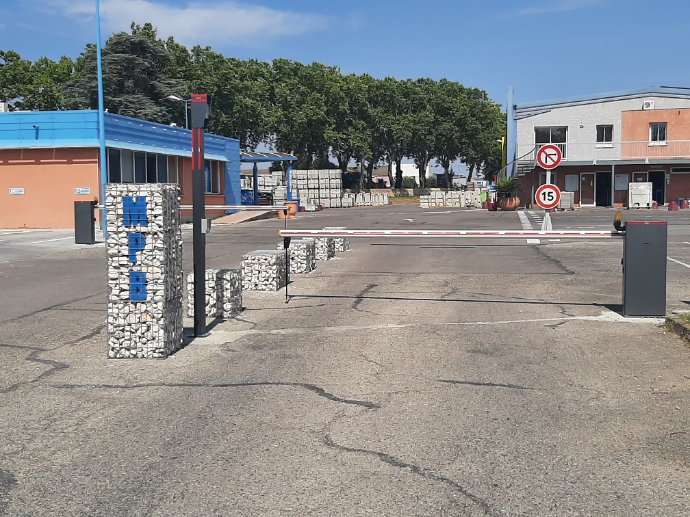 Contrôle d’accès de l’usine MPB