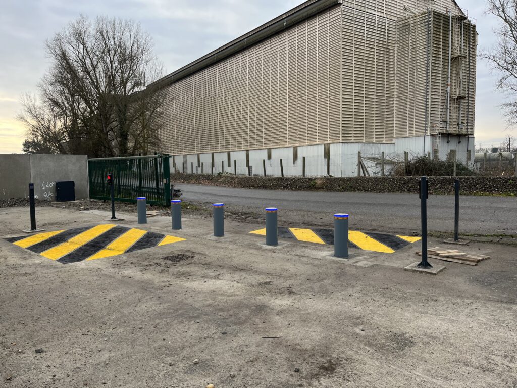 Contrôle d’accès à la zone de maintenance technique : Gare de St-Jory