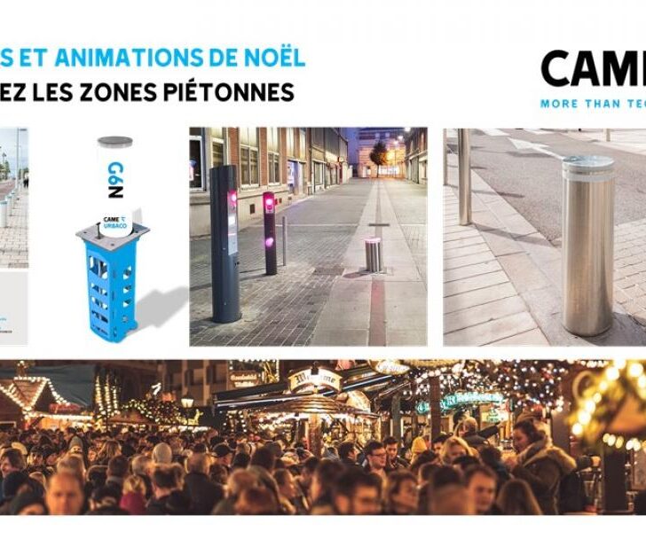Marchés et animations de Noël : Sécurisez les zones piétonnes