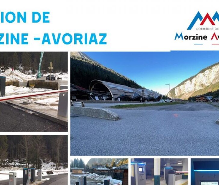 MORZINE-AVORIAZ : Modernisation des dispositifs de parking payants de la station avec les systèmes PKM et PKE