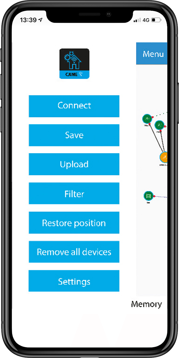 Came QBE User App house zone