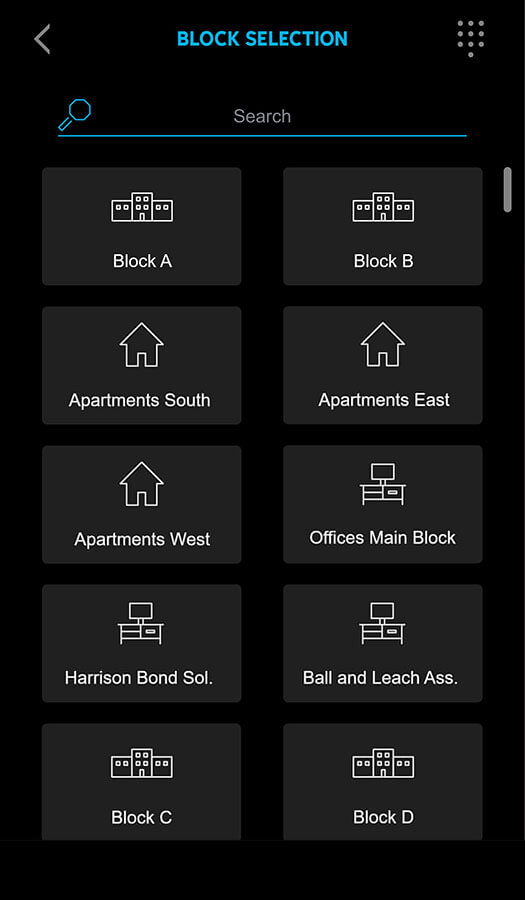 Came XVP interface Blocks mode