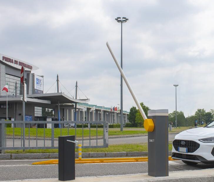 Fiera Bergamo: ben 6.500 passaggi veicolari ad evento con il nuovo sistema CAME di gestione accessi del parcheggio
