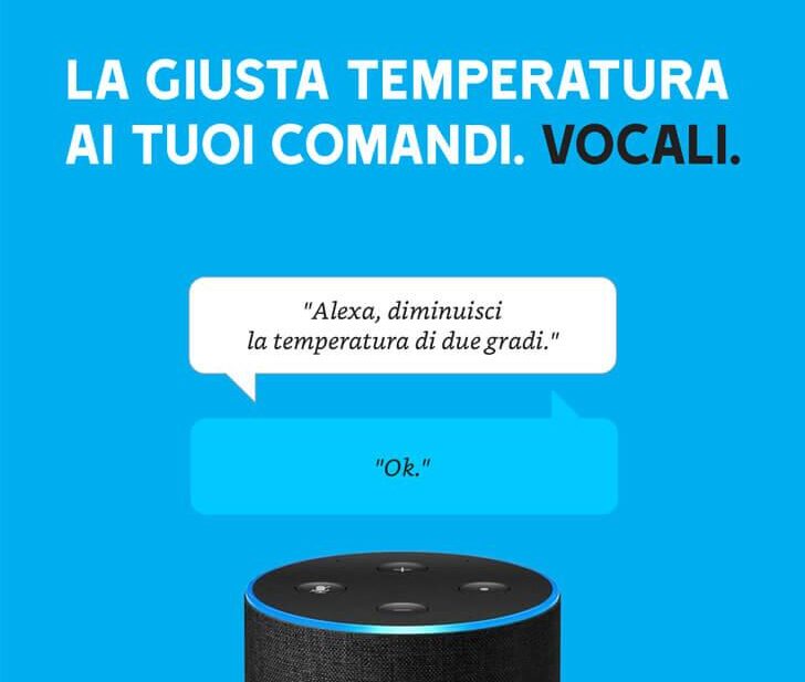 La gestione della temperatura è ancora più immediata con i cronotermostati TH/700 e TH/550 di CAME e con Alexa