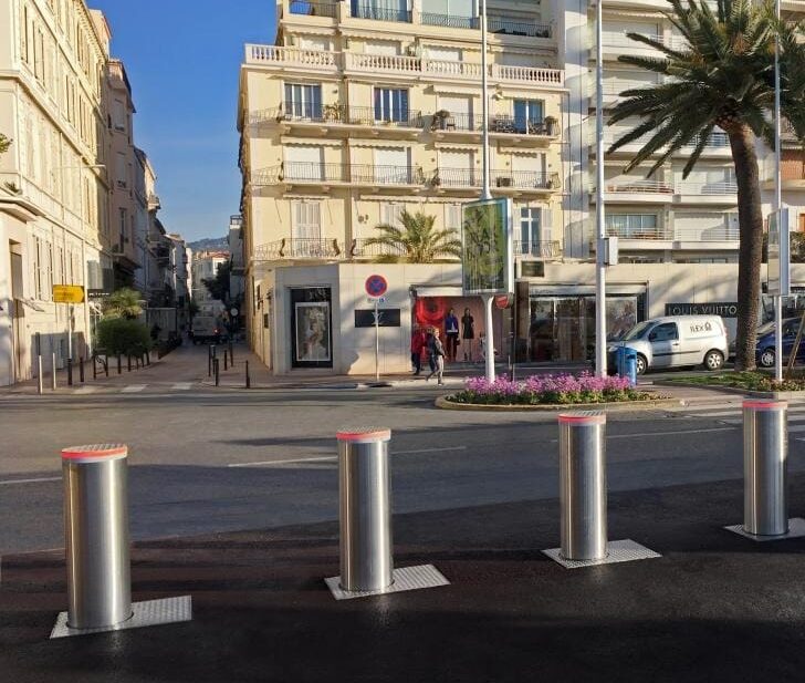 CAME sbarca a Cannes e mette in sicurezza la Croisette e la zona balneare