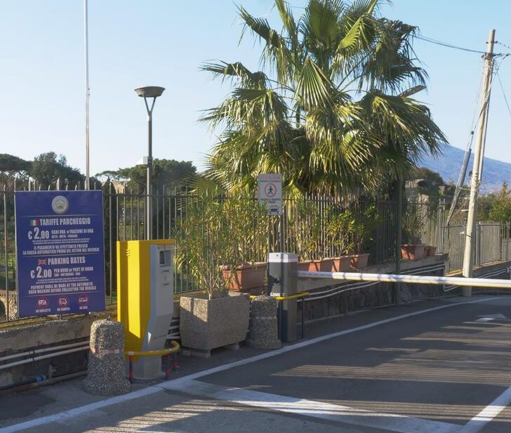 Pompei, al parcheggio “Eden Parco Giochi” 70mila accessi tra aprile e novembre 2022: grazie al nuovo sistema PKE di CAME la sosta è ancora più veloce e automatizzata