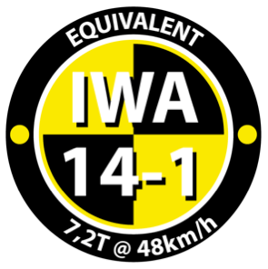 IWA 14-1:2013 Bollard V/7200[N2A]/48/90:0,0