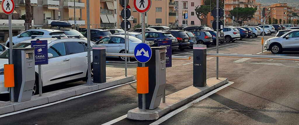 CAME participates in the urban redevelopment project of Gaeta’s former railway station with the PKE parking system