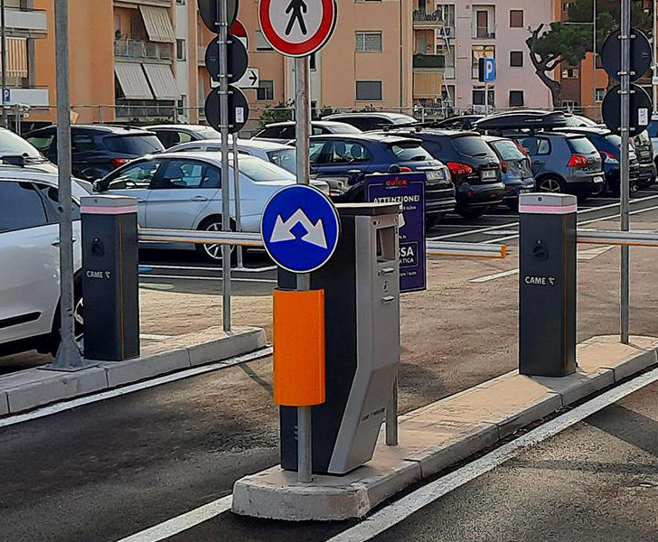 CAME participates in the urban redevelopment project of Gaeta’s former railway station with the PKE parking system