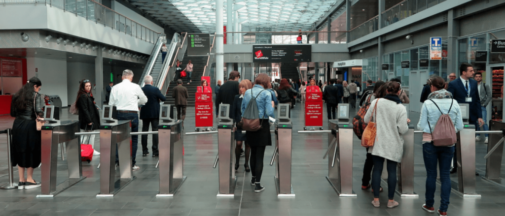 CAME access control system for the 5 million visitors at the fieramilano exhibition centre