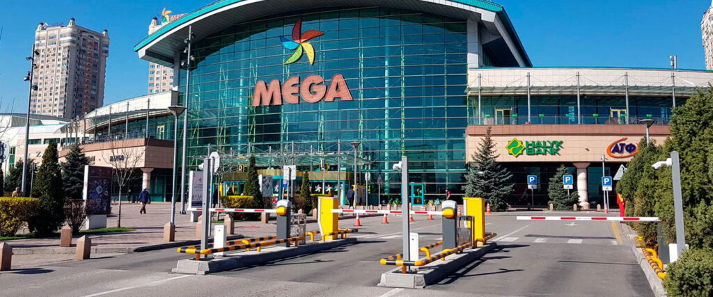 CAME implements the parking system at the MEGA Center Alma-Ata in Almaty to manage over 1,700 car parking spaces