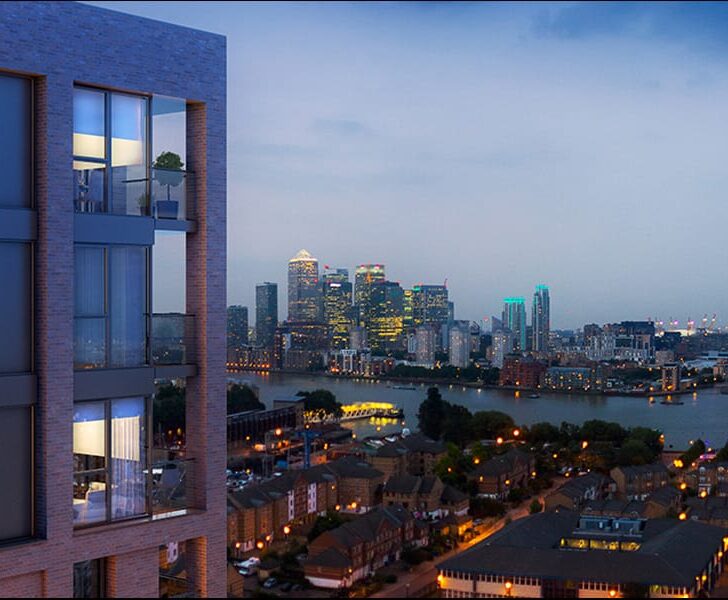 Greenland Place, Canary Wharf, London